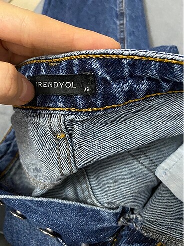 36 Beden trendyolmilla bootcut jean