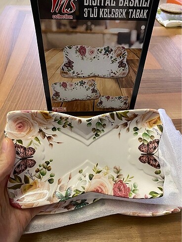 Diğer 3lü kelebek tabak