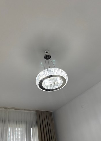 Gümüş Modern Avize - Görsel 2