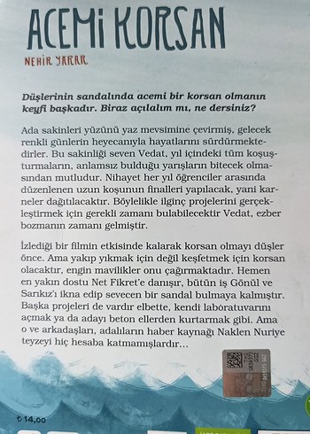 Acemi Korsan - Nehir Yürekli Çocuk Kitabı - Görsel 2