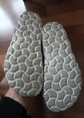 Kız Beyaz Tokalı Rahat Sandalet - Görsel 4