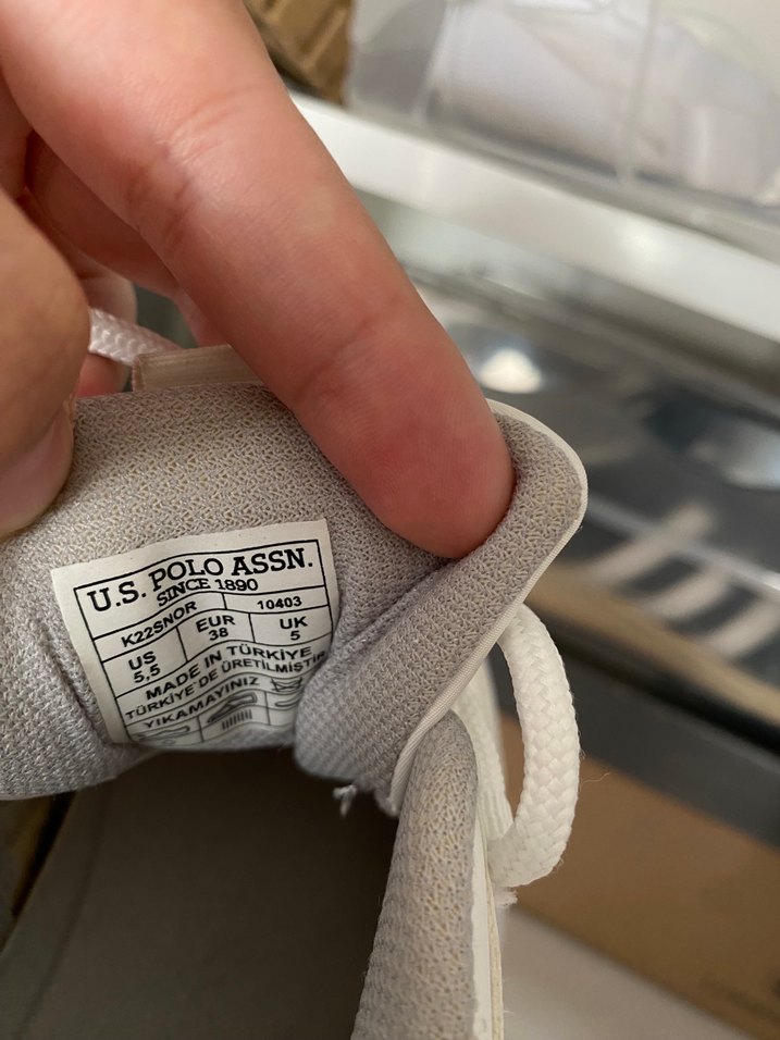 Beyaz Bağcıklı Kadın Spor Ayakkabı - Görsel 2