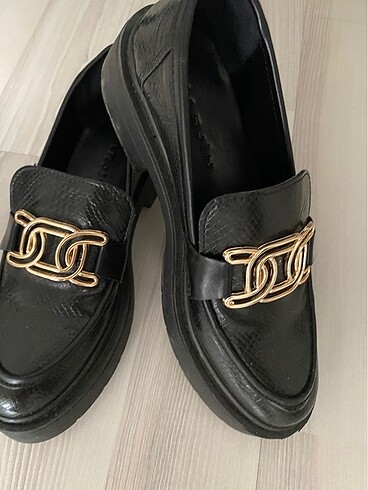 Siyah Kadın Loafer