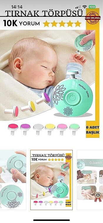 Bebek tırnak törpüsü