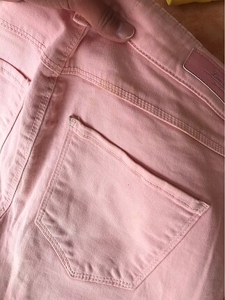 38 Beden pembe Renk Pembe pantolon