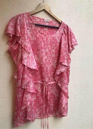 xl Beden Saten bluz