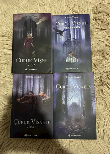 Çürük Vişne Serisi 4 Kitap - Emine Tavuz