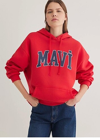 Mavi Jeans Mavi switshort kapşonlu