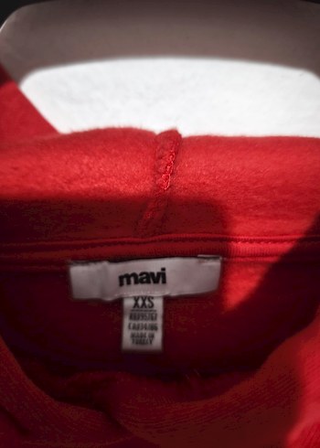 xl Beden Mavi swithshort kapşonlu