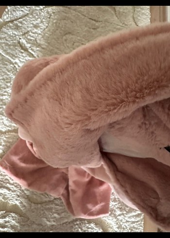 44 Beden pembe Renk Peluş mont