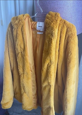 44 Beden Peluş mont