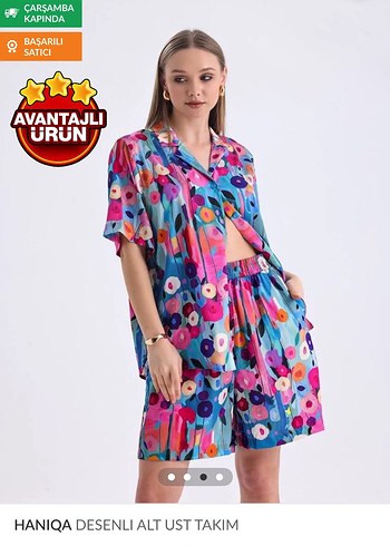 HANIQA Desenli Mini Takım - Görsel 2