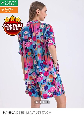 HANIQA Desenli Mini Takım - Görsel 3