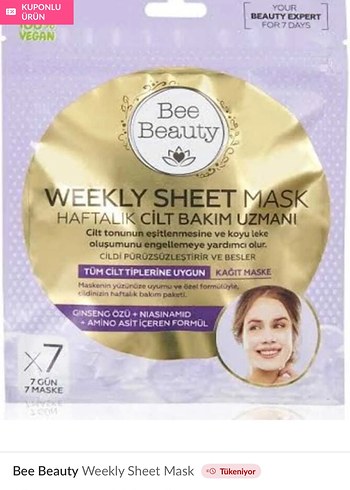 Haftalık Maske Seti ve Bölgesel Maskeler - Görsel 12