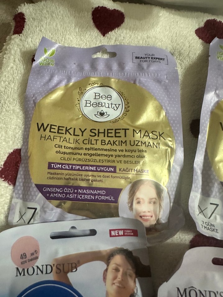 Haftalık Maske Seti ve Bölgesel Maskeler - Görsel 2