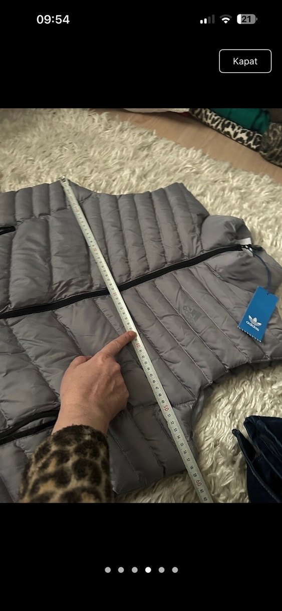 Erkek Gri Fermuarlı Yelek - Görsel 4