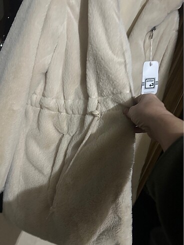 Peluş mont