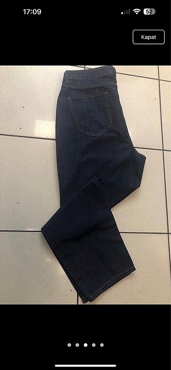 46 Beden Kot pantolon