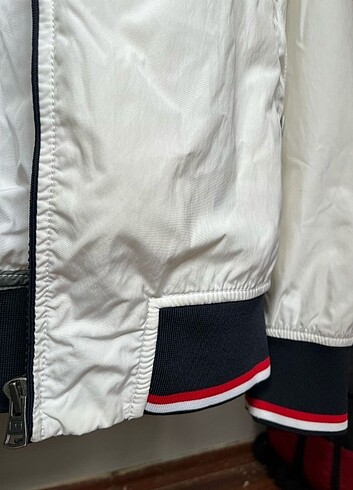 l/xl Beden beyaz Renk Tommy Hilfiger Bomber Ceket