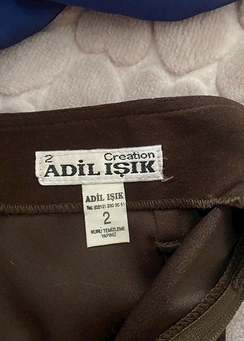 Kahverengi Süet Midi Kalem Etek - Görsel 4