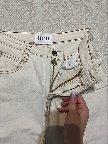 36 Beden beyaz pantolon