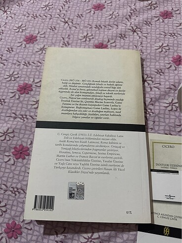 Beden Sıfır kitap Cicero Dostluk Üzerine Adlı Kitap