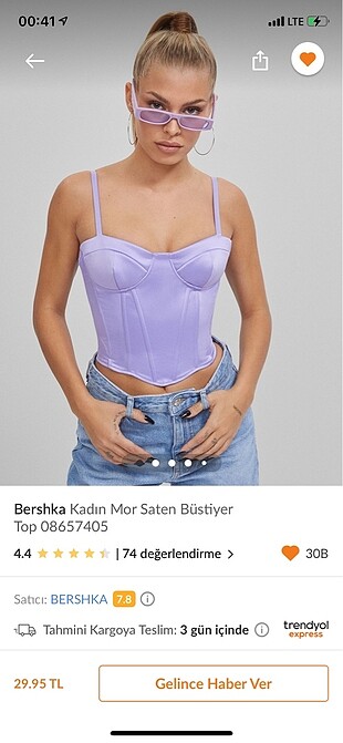Bershka korse top