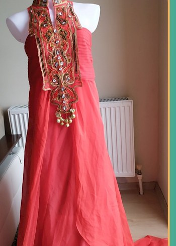 Hintli Kadın Kına Elbisesi - Görsel 3