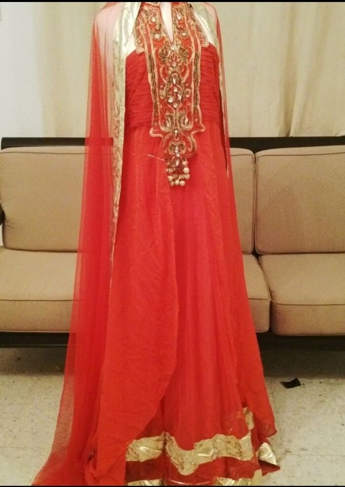 Hintli Kadın Kına Elbisesi - Görsel 4