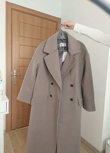 Stradivarius Stradivarius Yumuşak Dokulu Oversize Kaban