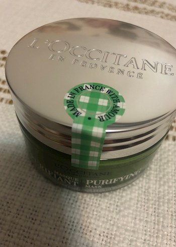 L'Occitane Arındırıcı Yüz Maskesi, Fransa'dan aldım,100% orjinal - Görsel 5