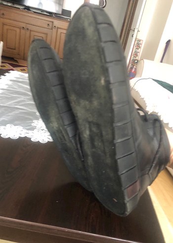 Erkek Siyah Bağcıklı Street Style Bot - Görsel 4