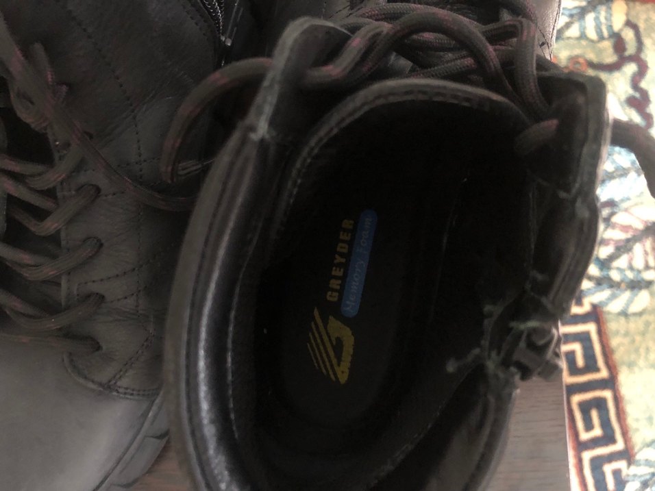 Erkek Siyah Bağcıklı Street Style Bot - Görsel 5