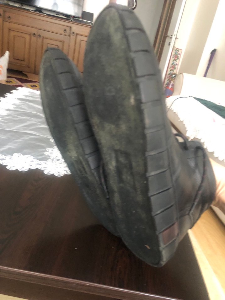 Erkek Siyah Bağcıklı Street Style Bot - Görsel 4