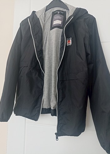 LC Waikiki Erkek çocuk Gri Fermuarlı Casual Rüzgarlık