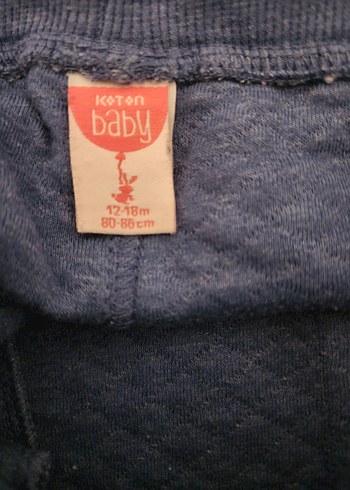 Örgü Detaylı Mavi Erkek Çocuk Pantolon - Görsel 4