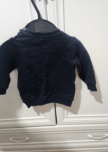 Erkek Çocuk Siyah Baskılı Sweatshirt - Görsel 3