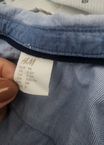 Erkek Çocuk Uzun Kollu Denim Gömlek - Görsel 3