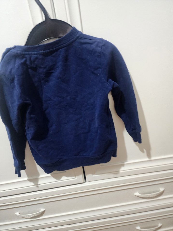 Renkli Baskılı Erkek Sweatshirt - Görsel 2