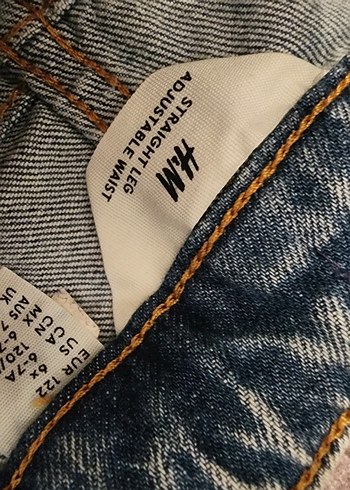 Erkek Çocuk Mavi Bağlamalı Denim Pantolon - Görsel 5