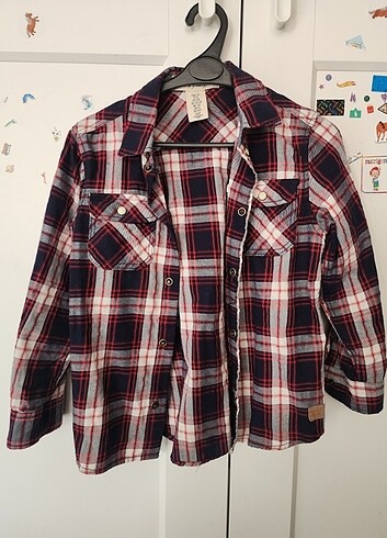 H&M marka orijinal çocuk gömlek 
