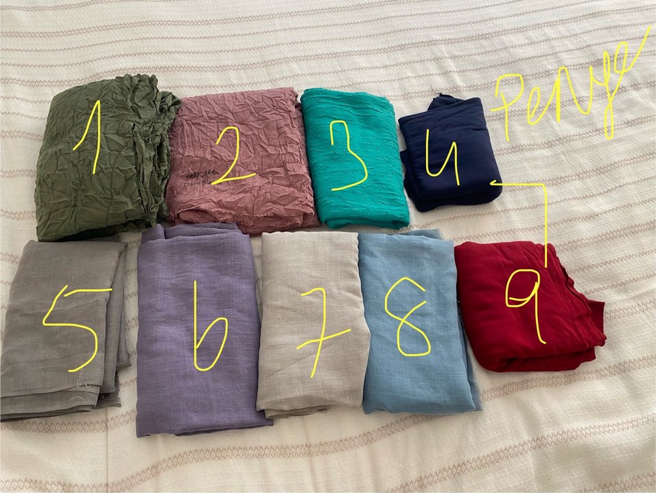 Kadın Pamuk şal - Görsel 2