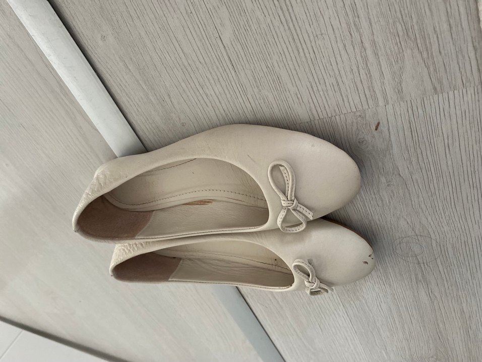 Bej Minimalist  Kadın Babet - Görsel 2