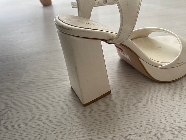 36 Beden Yüksek Topuklu Gelin Ayakkabısı (9 cm )