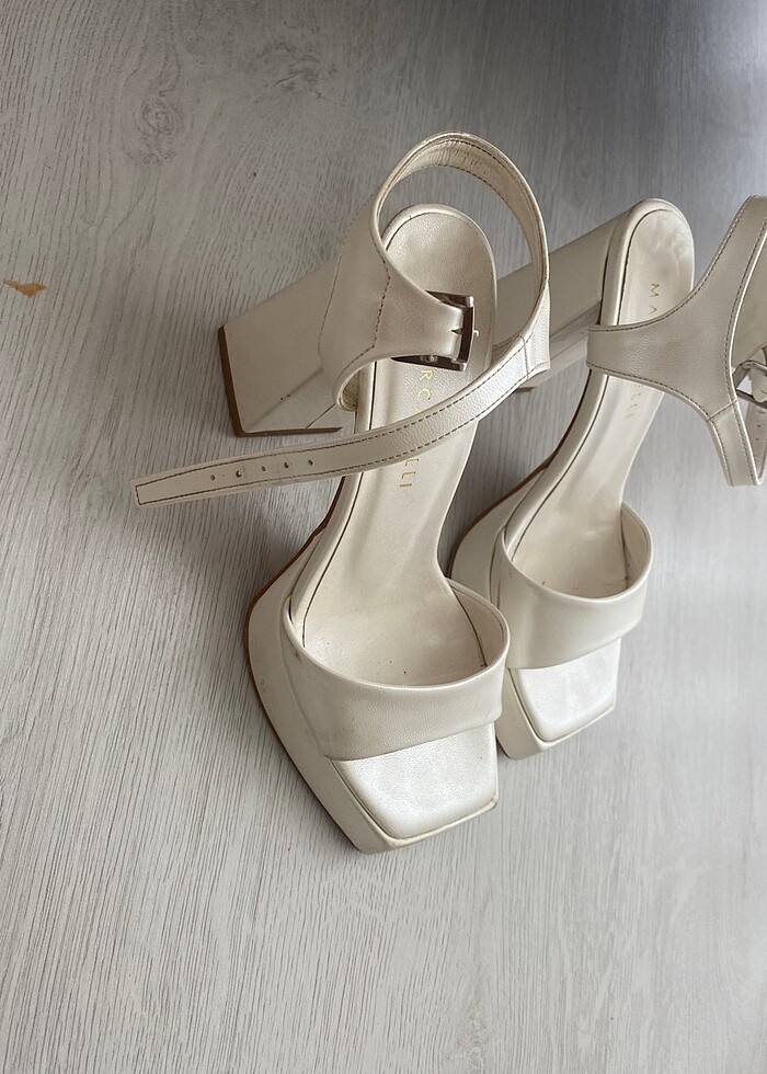 Yüksek Topuklu Gelin Ayakkabısı (9 cm ) - Görsel 2