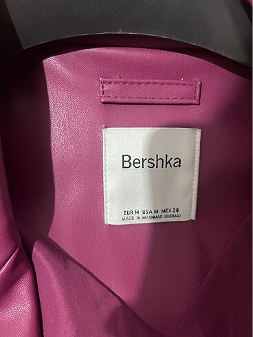 Bershka bershka suni deri blazer ceket
