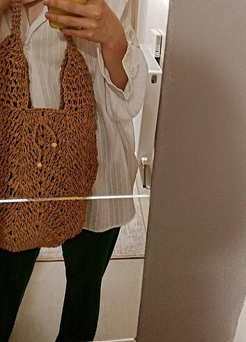 Zara Hasır çanta 