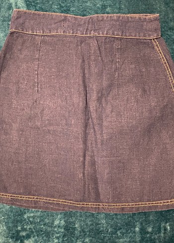 Mango Denim Mini Etek - Görsel 2