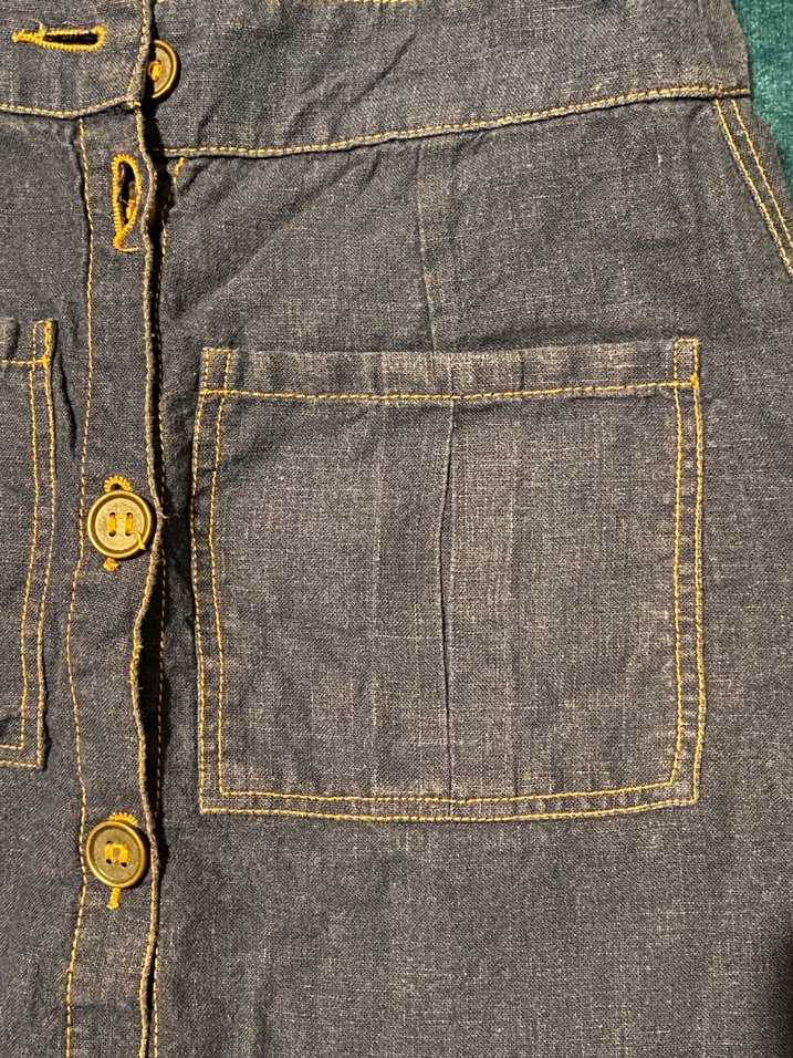 Mango Denim Mini Etek - Görsel 4