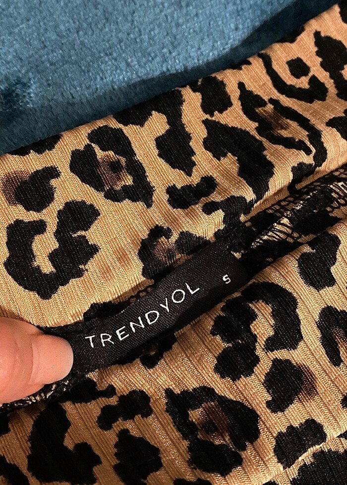 Trendyol Yandan Büzgülü Mini Etek - Görsel 2